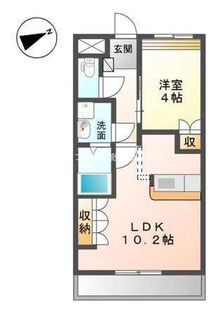 グランドウルス中島の物件間取画像